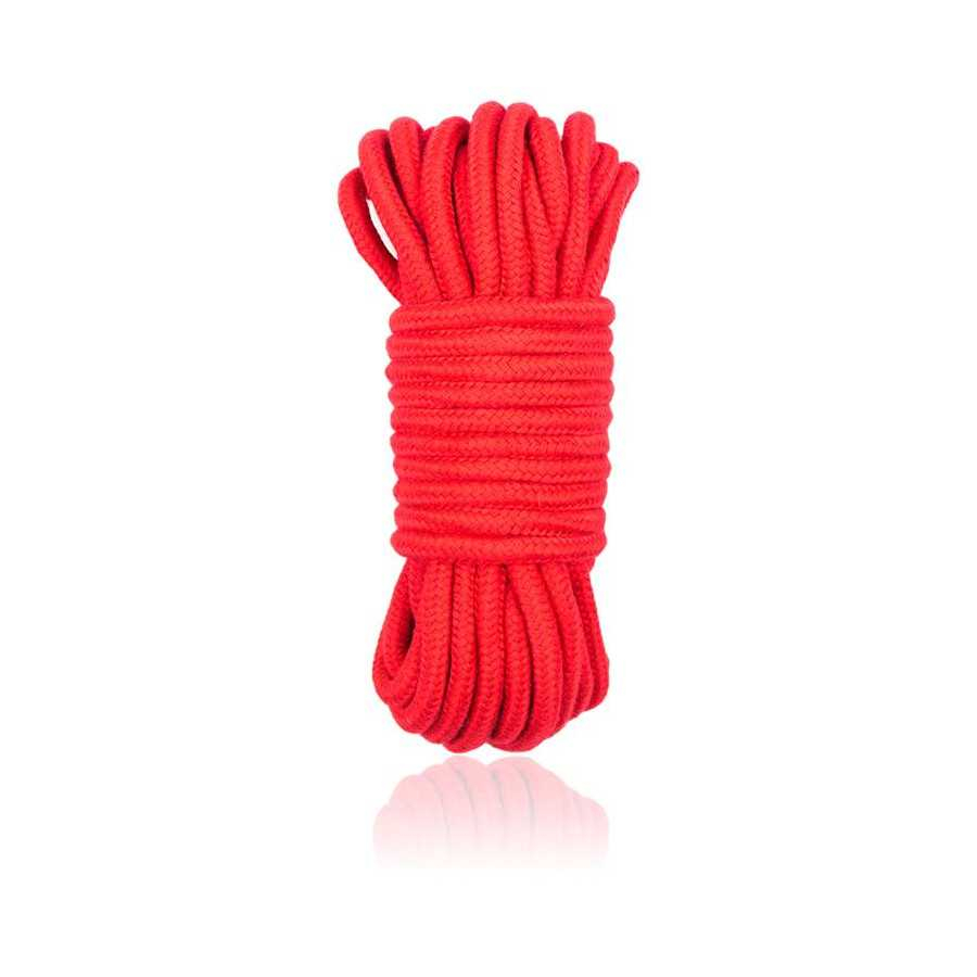 Cuerda de Bondage de Algodon 10 Metros Rojo