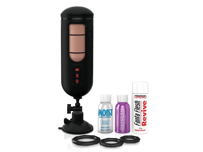 Masturbador con Vibracion Mega Milker