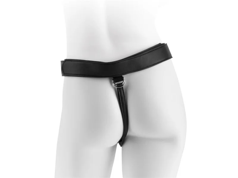 Arnes con Dildo Doble 7 Bronceado