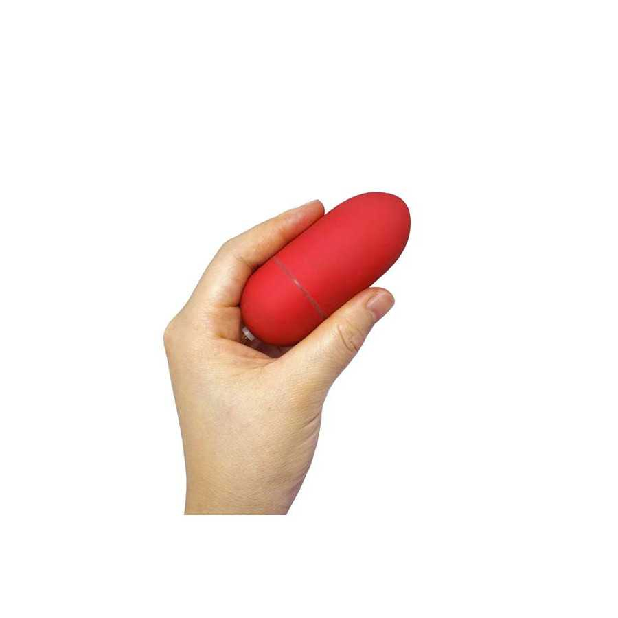 Huevo Vibrador 10 Funciones Rojo