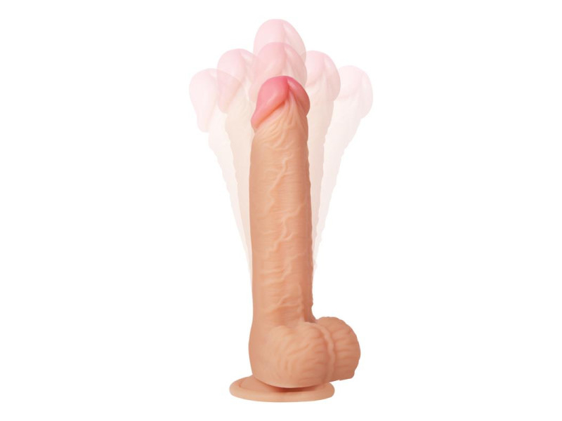 Cesur 30 Dildo Realista Vibracion Movimiento Ondulante 360º y Telescopico Control Remoto USB