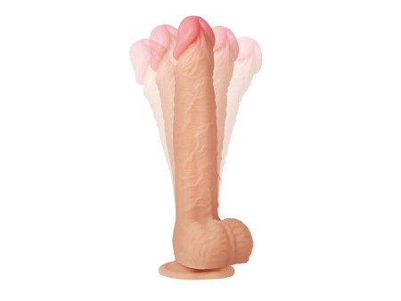 Magnus 30 Dildo Realista Vibrador y Rotador Control Remoto Silicona Liquida