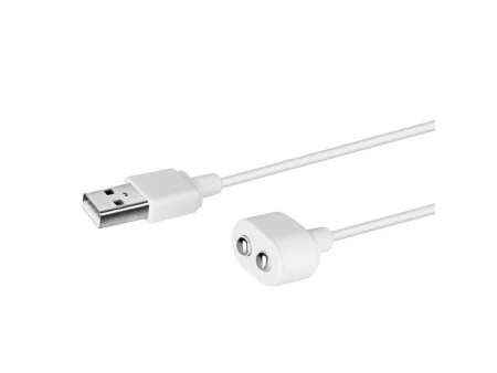 Cable Magnetico USB Blanco