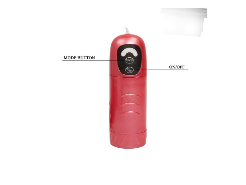 Baile Arnes con Dildo Vibrador Rosa 18 cm