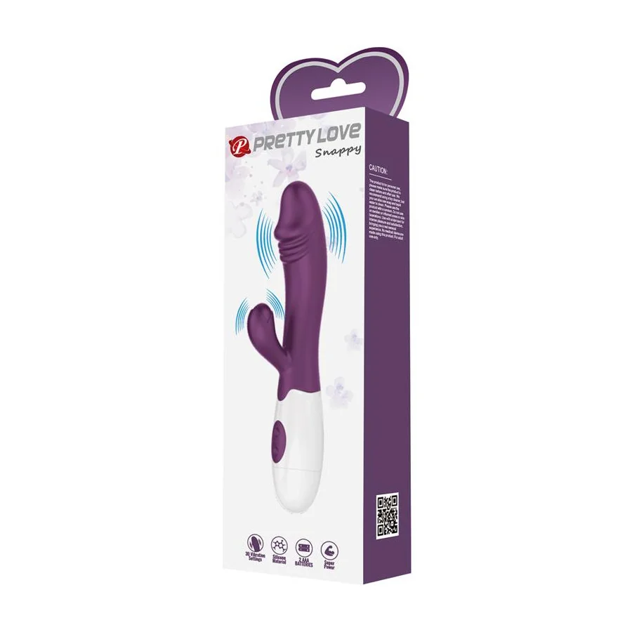 Vibrador Snappy 30 funciones Purpura