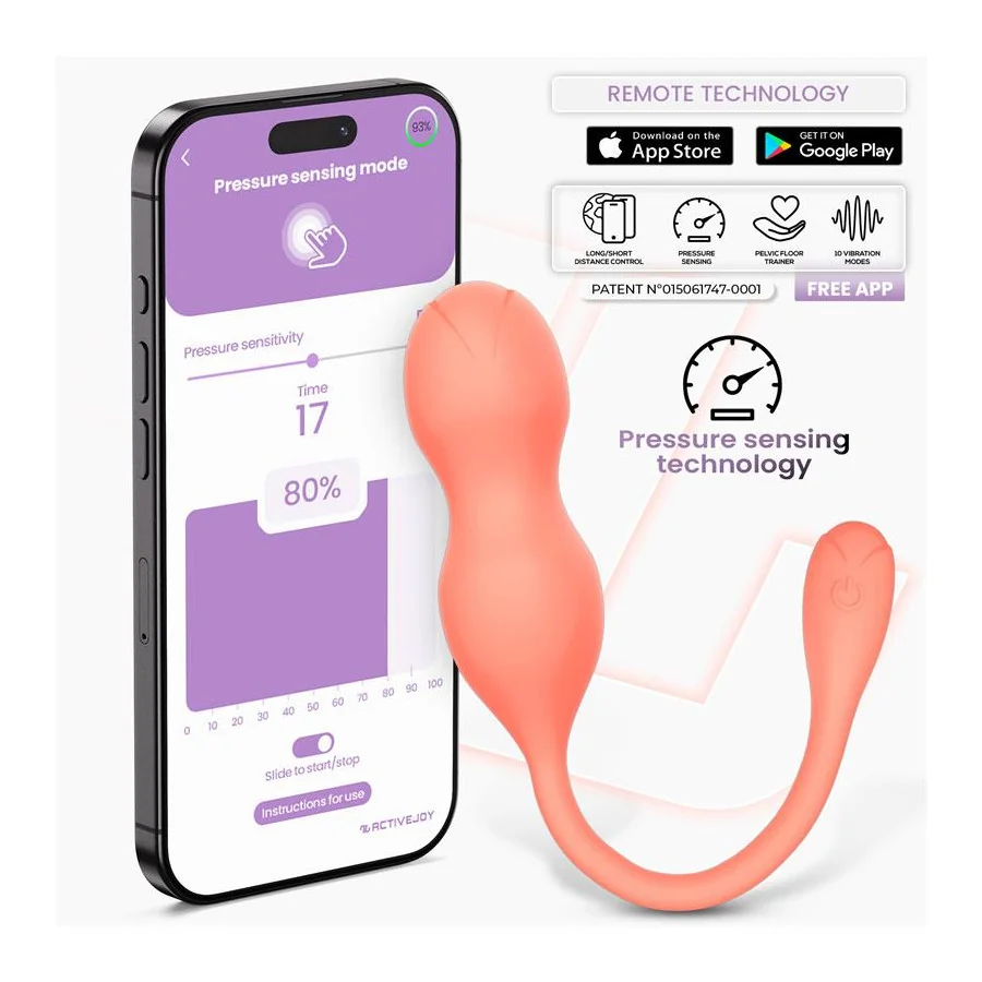 Kyra Entrenador de Suelo Pelvico con Sensor de Presion y APP Kyra Entrenador de Suelo Pelvico con Sensor de Presion y APP