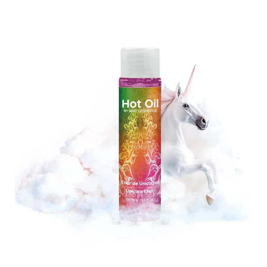 Hot Oil Elixir Unicornio Masaje Efecto Calor 100 ml