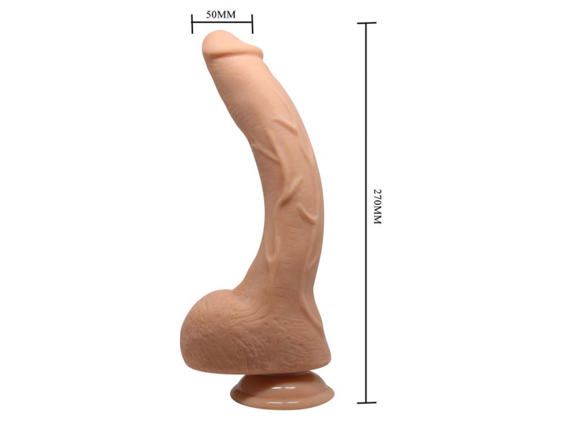 Baile Dildo con Ventosa y Vibracion