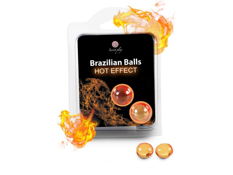 Secret Play Set 2 Brazilian Balls Efecto Calor