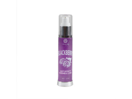 Secret Play Lubricante Efecto Calor Mora 50 ml