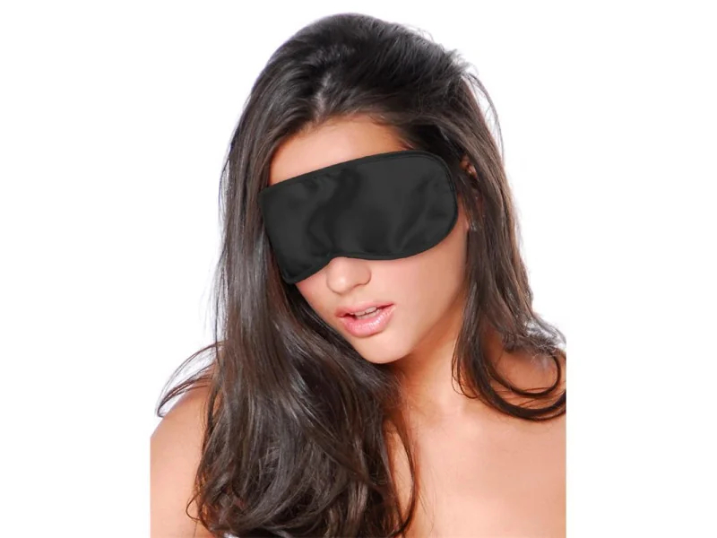 Antifaz de Saten Negro