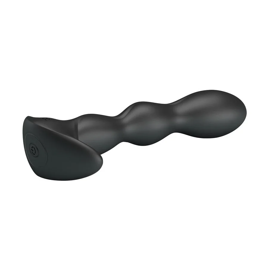 Yale Plug Anal con Vibracion Negro