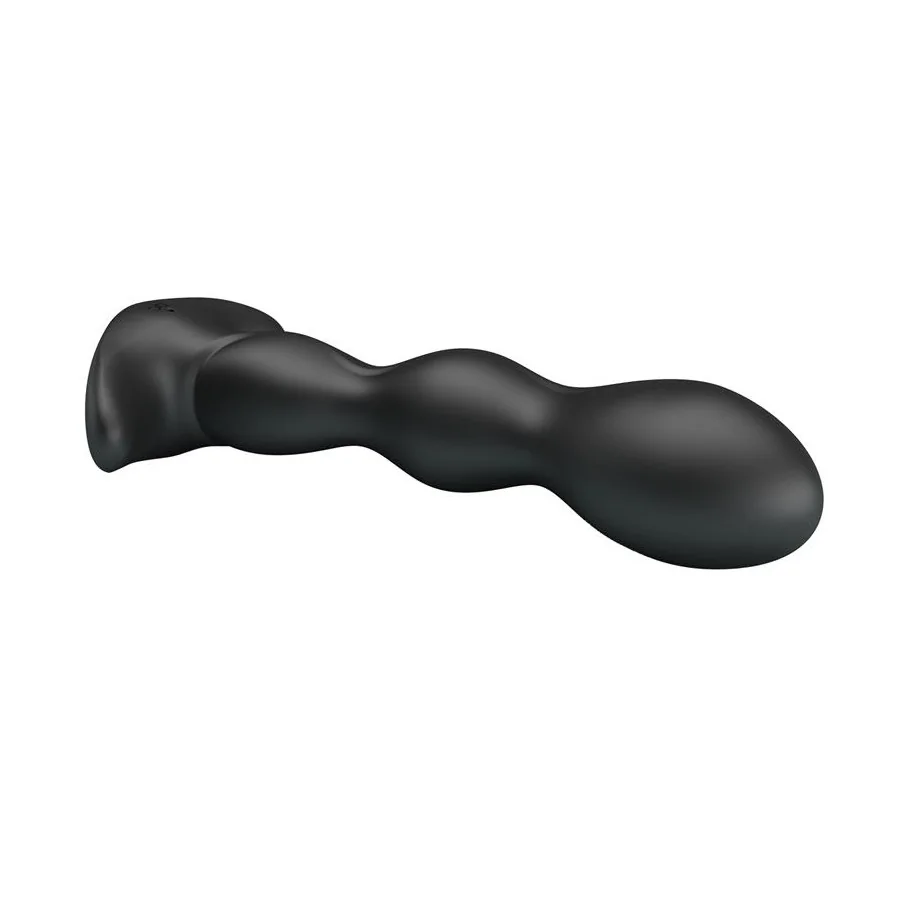Yale Plug Anal con Vibracion Negro