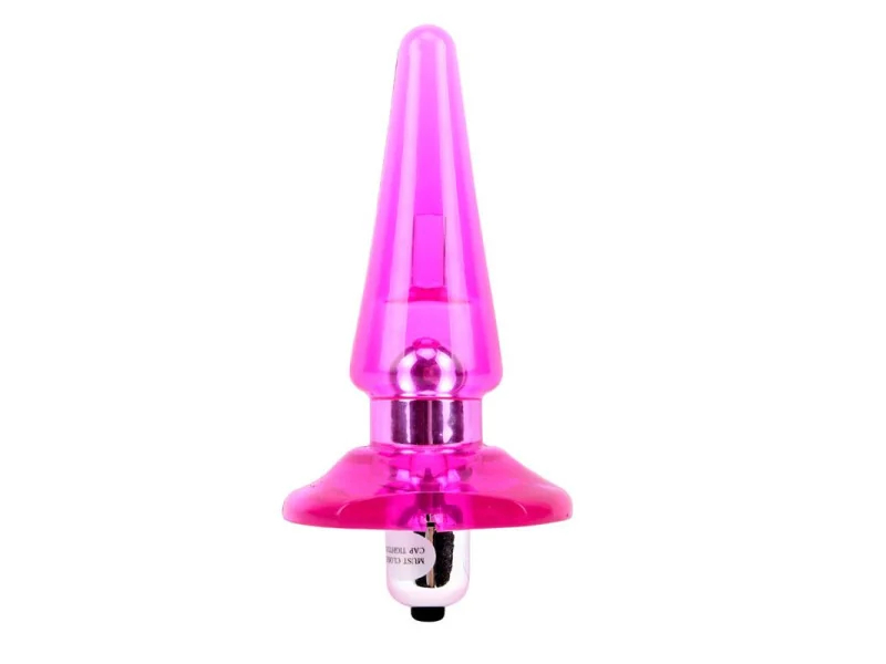 Plug Anal con Vibracion Nicoles 25 x 32 cm Rosa