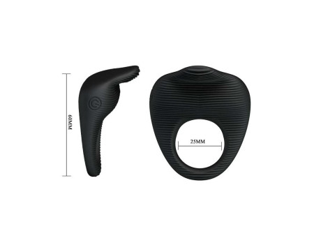 Anillo Vibrador Thimble Negro
