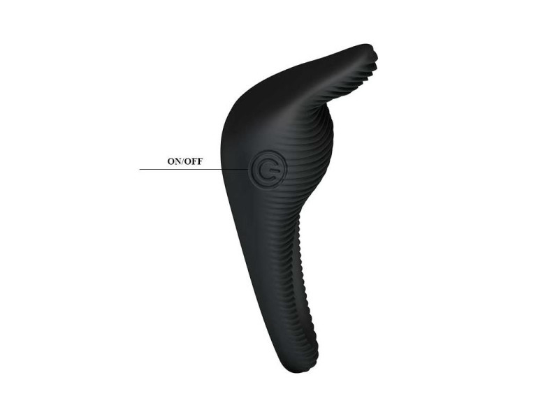 Anillo Vibrador Thimble Negro