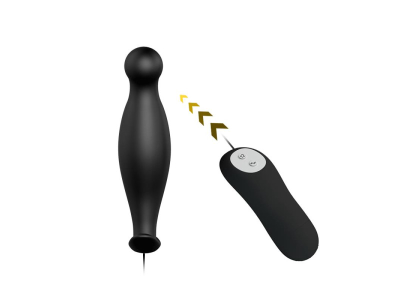 Plug Anal con 12 Patrones de Vibracion
