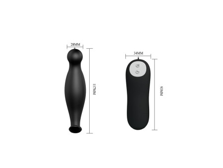 Plug Anal con 12 Patrones de Vibracion