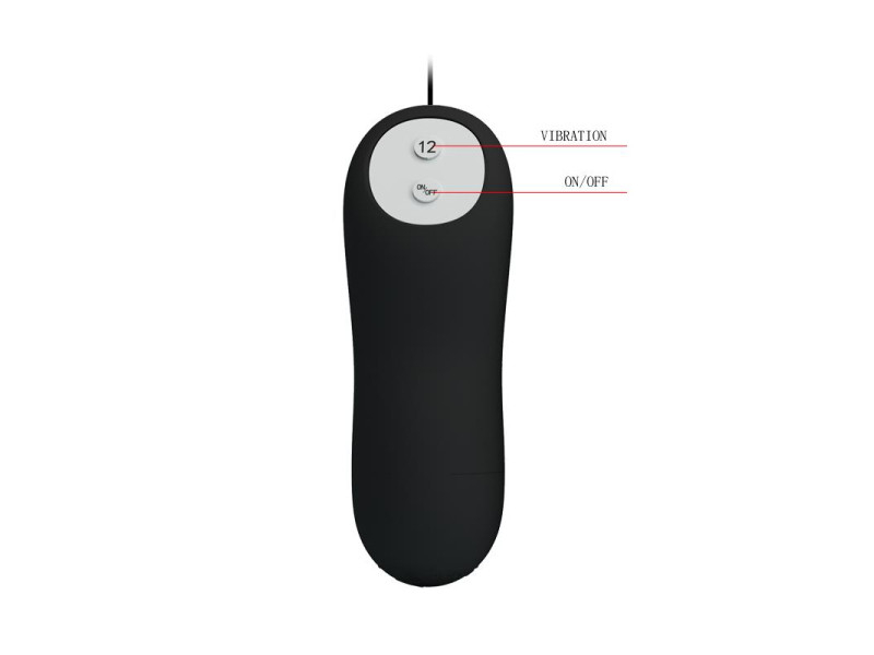Plug Anal con 12 Patrones de Vibracion