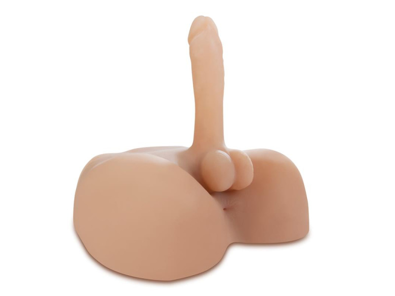 Masturbador Realistico Pene con Testiculos