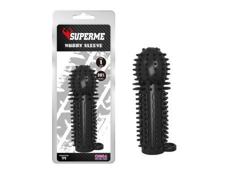 Funda para el Pene Nubby Negro