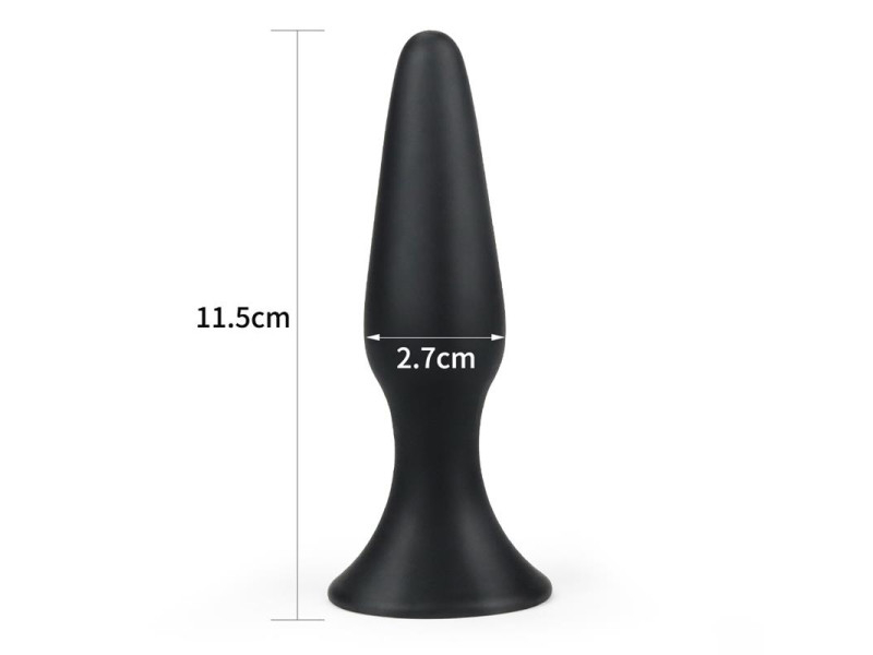 Plug Anal Lure Me Talla S Negro