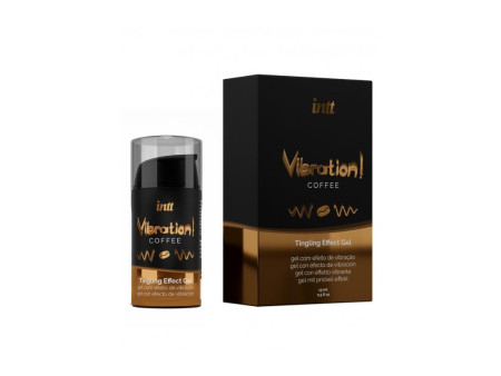 Vibrador Liquido Efecto Calor Sabor Cafe 15 ml