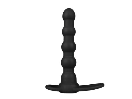 Plug Anal Double Prober con Vibracion Negro