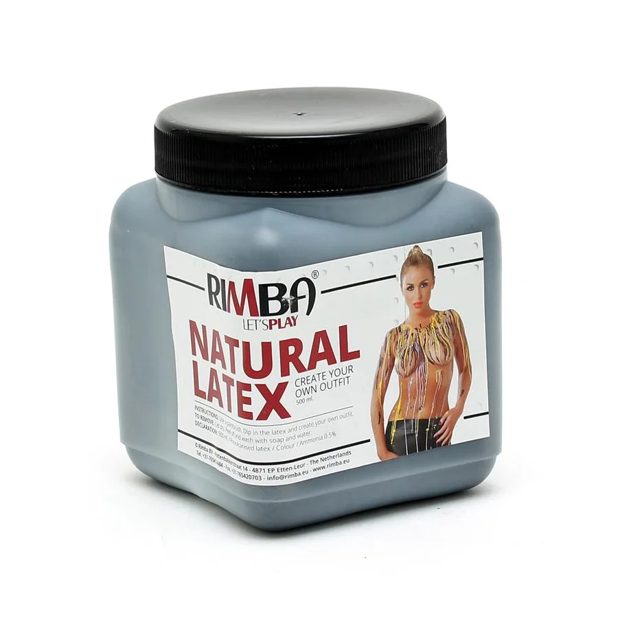 Latex Liquido Negro 500 ml Latex Liquido Negro 500 ml