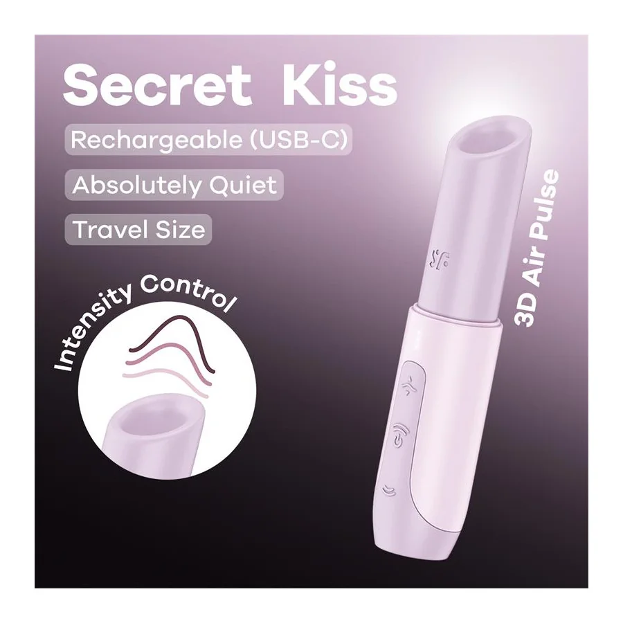 Secret Kiss Air Pulse Vibrator