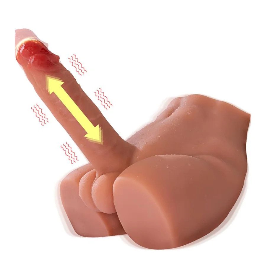 Peel Masturbador con Dildo y Ano Ass con Vibracion y Thrusting
