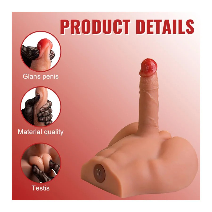 Peel Masturbador con Dildo y Ano Ass con Vibracion y Thrusting