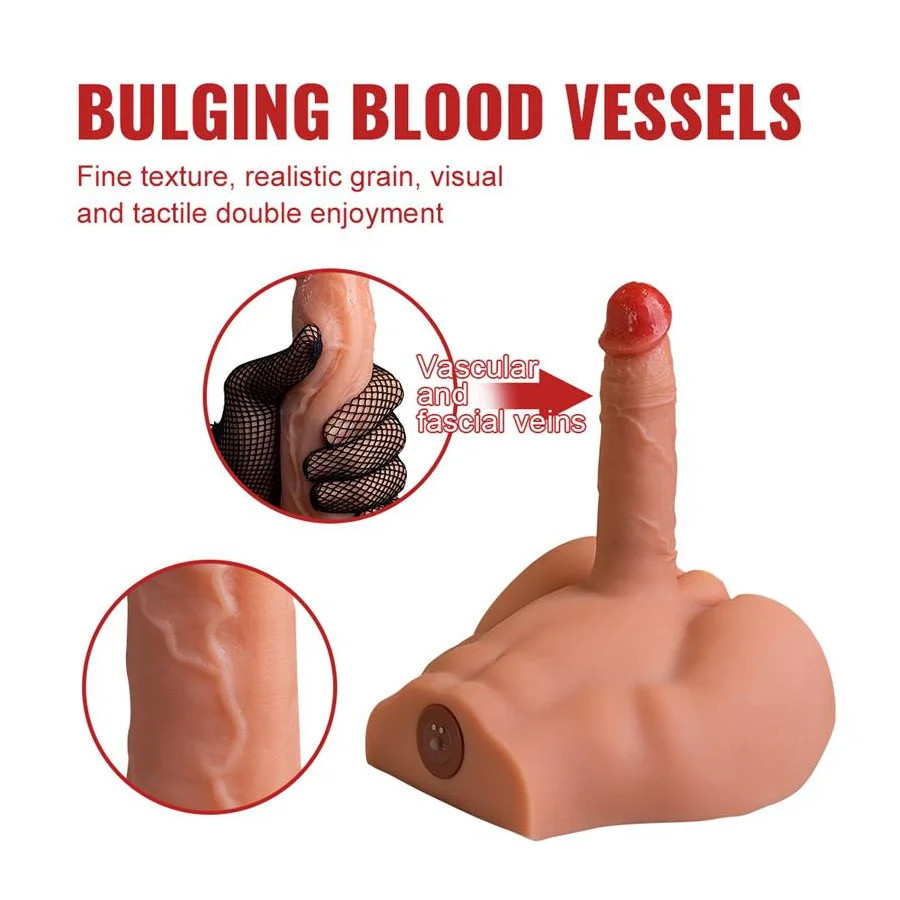 Peel Masturbador con Dildo y Ano Ass con Vibracion y Thrusting