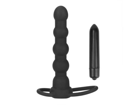 Plug Anal Double Prober con Vibracion Negro