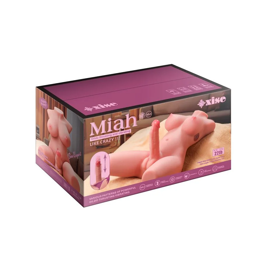 Miah Lady Boy Masturbador con Vibracion y Thrusting