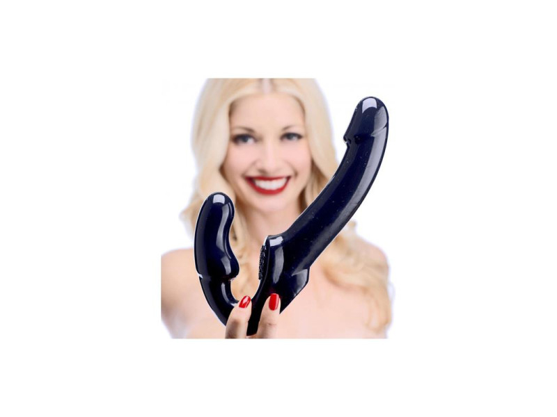 Revolver Dildo Doble Punto G Negro