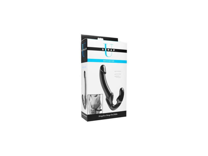 Revolver Dildo Doble Punto G Negro