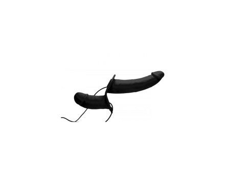 Power Pegger Vibradopr Doble con Arnes Negro