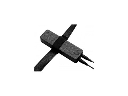 Power Pegger Vibradopr Doble con Arnes Negro