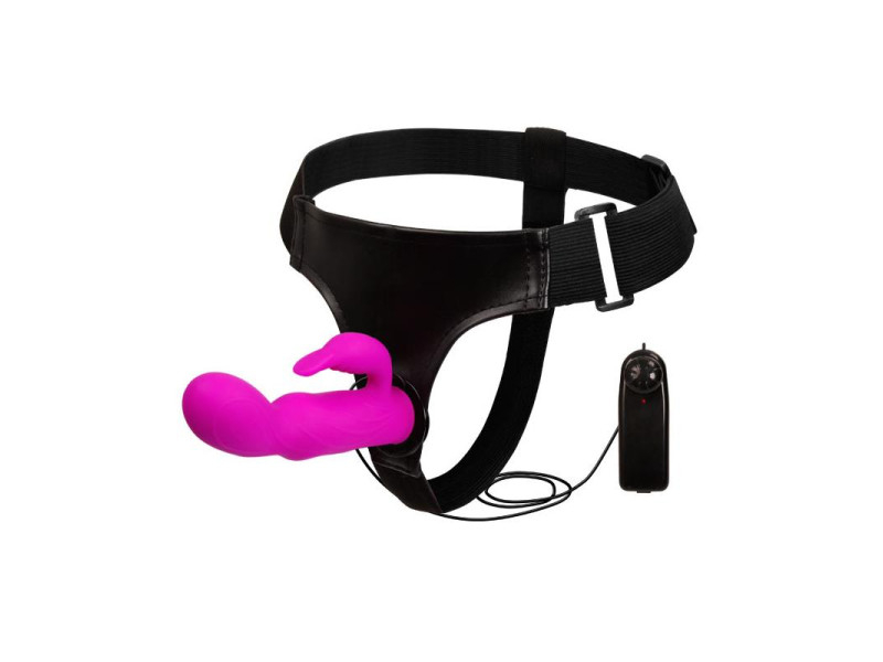 Baile Arnes con Dildo Purpura 15 cm Baile Arnes con Dildo Purpura 15 cm