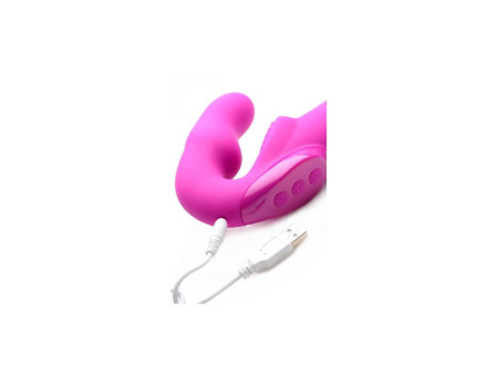 Evoke Vibrador Doble Rosa
