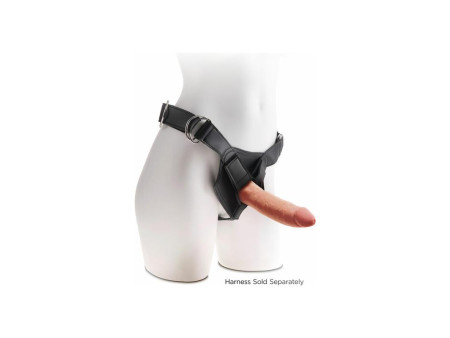 Dildo Triple Densidad 7 Caramelo