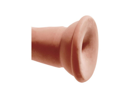 Dildo Triple Densidad 7 Caramelo