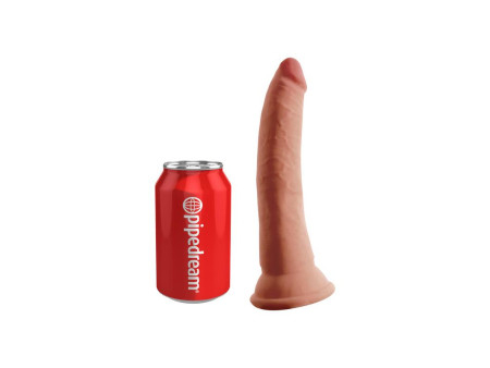 Dildo Triple Densidad 7 Caramelo