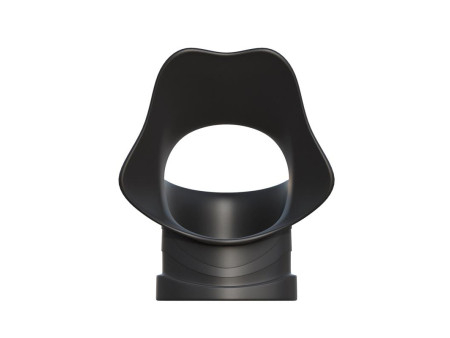 Anillo y Ball Strecher Pesados Color Negro Anillo y Ball Strecher Pesados Color Negro