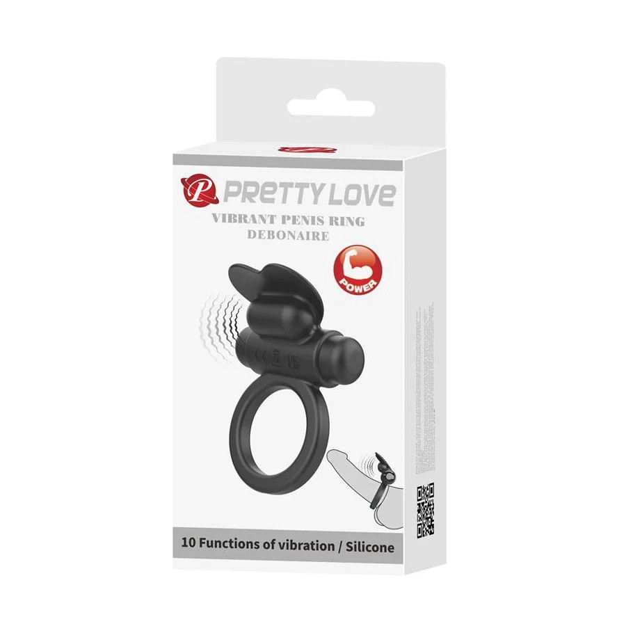 Debonaire Anillo para el Pene con Vibracion