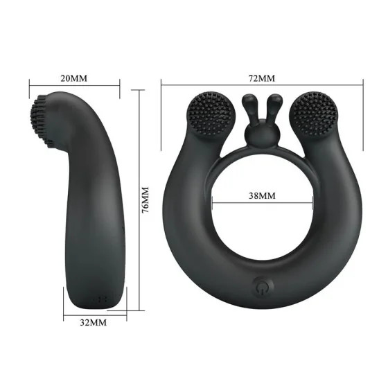 Dhalia Anillo para el Pene con Vibracion