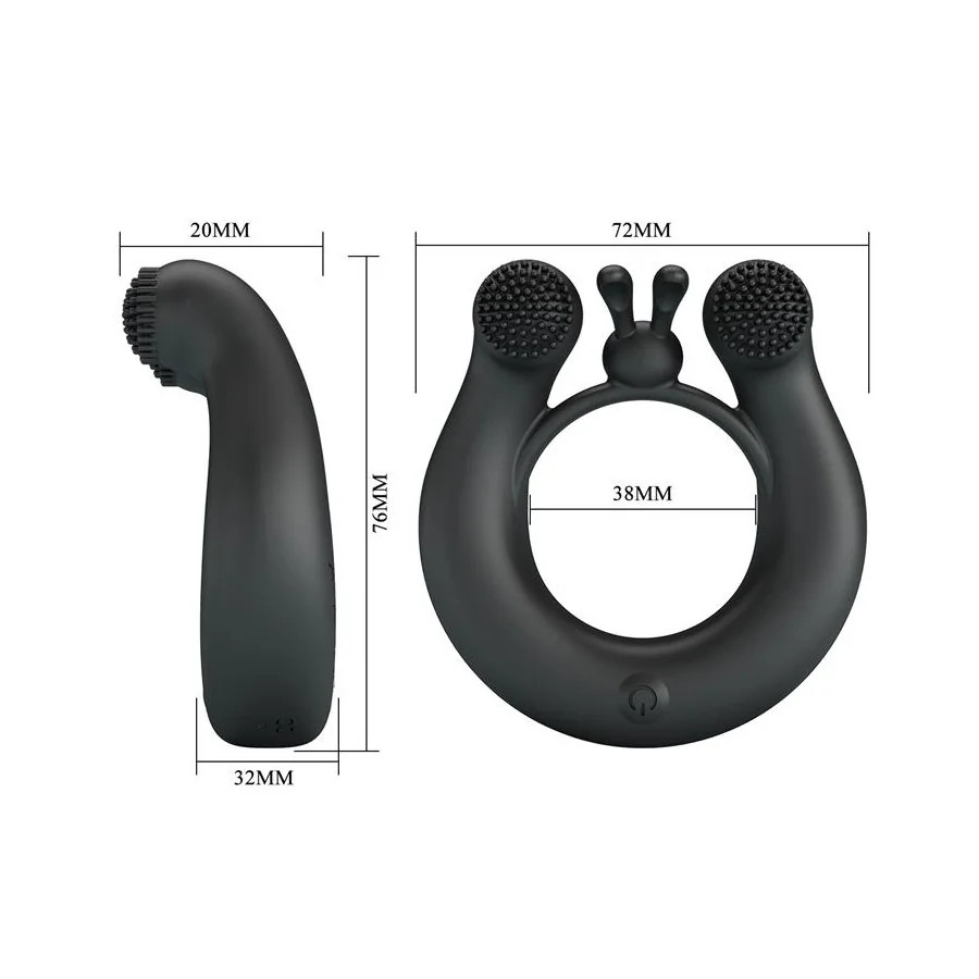 Dhalia Anillo para el Pene con Vibracion