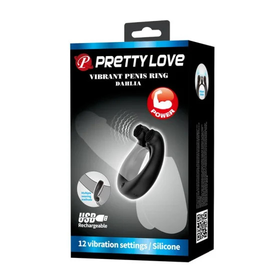 Dhalia Anillo para el Pene con Vibracion