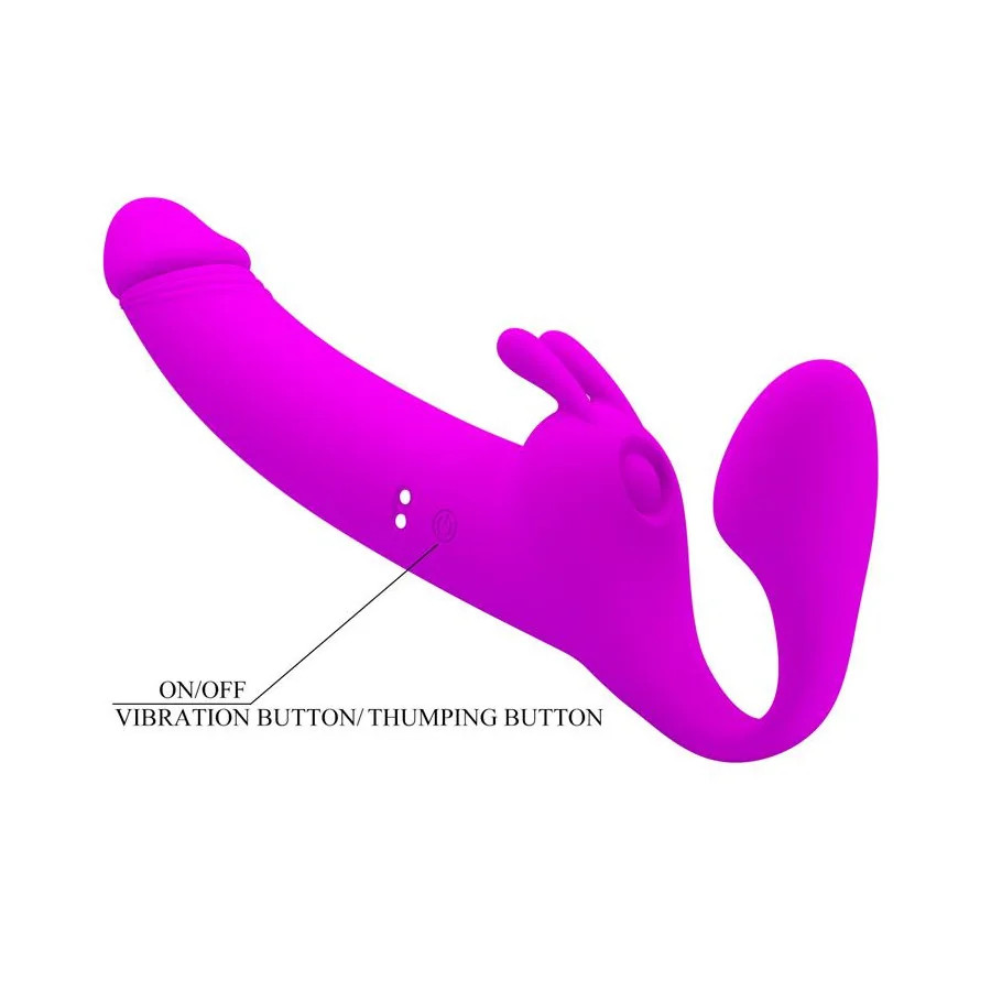 Zanini Vibrador sin Arnes Silicona